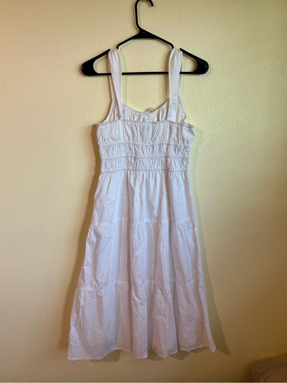 NWT Aritzia Sunday Best Martine Poplin Midi Dress White M - Picture 5 of 8